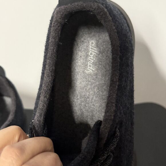 Allbirds Wool Runners Men’s Size 13 Gray /Navy Merino Wool Lace-Up Sneakers main image 9